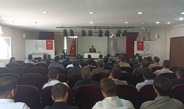 Muradiye'de "İş Ahlakı" konulu seminer düzenlendi