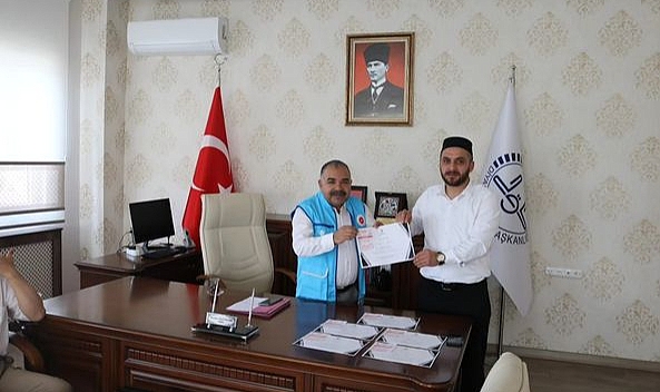 Muratpaşa'dan 14 Kurban Vekaleti Diyanet'e Teslim Edildi