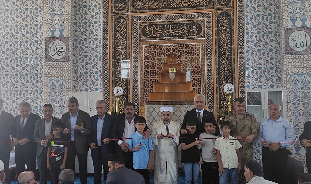 Muş'ta Yeni Cami İbadete Açıldı: Hacı Kasım - Hayriye Kanşiray Camii