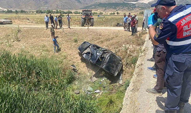 Otomobil şarampole yuvarlandı: 1 ölü