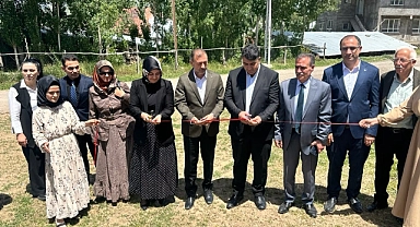 Patnos Ak Parti Kadın Kolları, Eskikonak Aile Yaşam Merkezi'nin Sergi Açılışını Gerçekleştirdi
