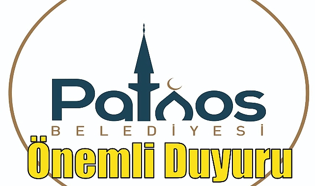 Patnos Belediyesi'nden Önemli Duyuru