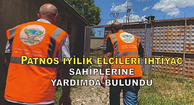 Patnos iyilik elçileri ihtiyaç sahiplerine yardımda bulundu