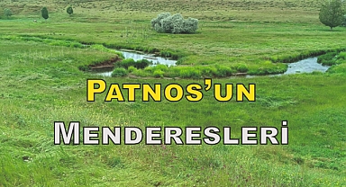 Patnos'ta Bahar ve Akarsuların Oluşturduğu Menderesler