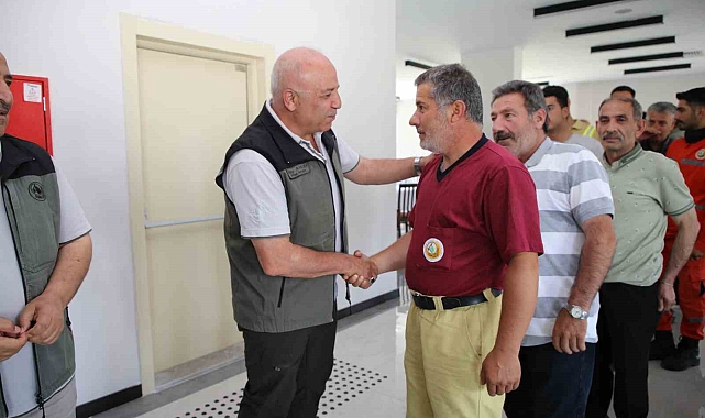 Personel buluşması Orman Bölge Müdürlüğü'nde