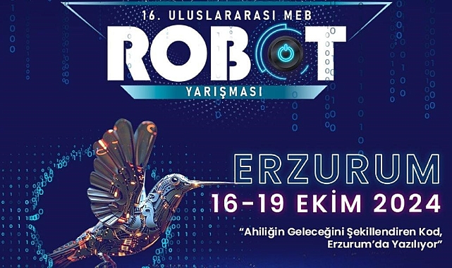 Robot Yarışması Erzurum'da Uluslararası MEB