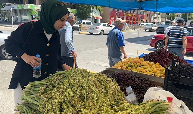 Sezonun son ışkınları tezgâhlarda yerini aldı