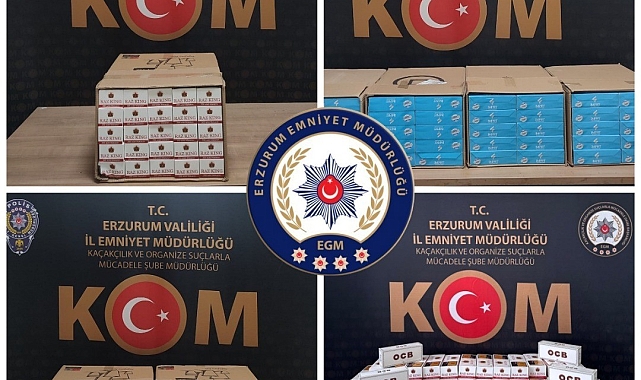 Sigara kaçakçılarına operasyon