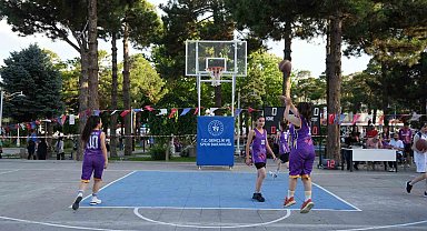 "Sokaklar Bizim 3x3 Basketbol Gençlik Kupası" başladı Erzincan'da