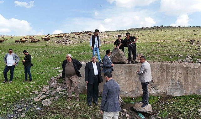Su sorununa çözüm Patnos'ta