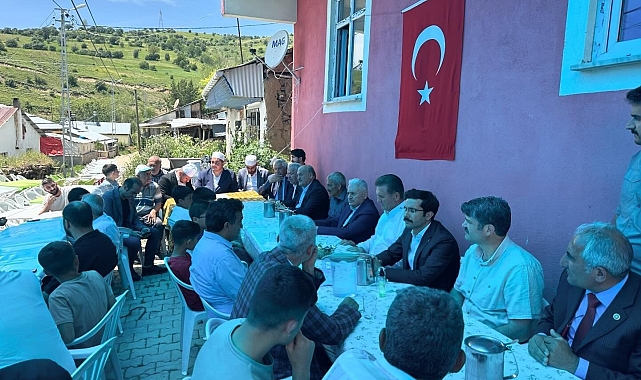 Türk Devletleri Teşkilatı Başkanı Yıldırım, Şehit Emrah Gündüz'ün mevlidine katıldı