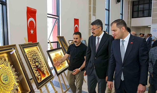 Tutuklu ların el ürünleri sergilendi