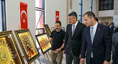 Tutuklu ların el ürünleri sergilendi