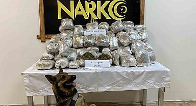 Uyuşturucu Operasyonu 64 kilo ele geçirildi: 1 tutuklama