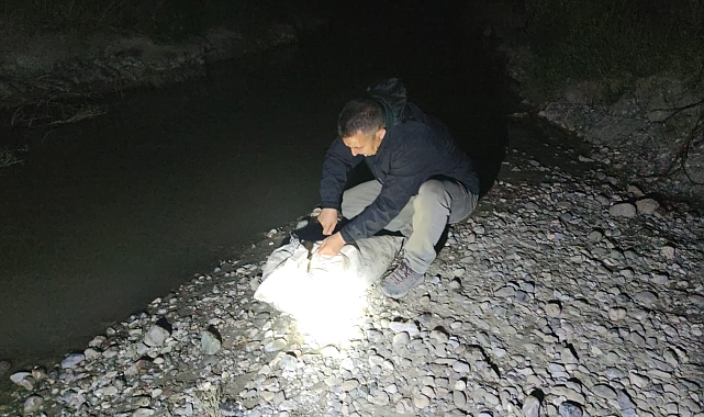 Van'da İnci kefali için gece denetimi