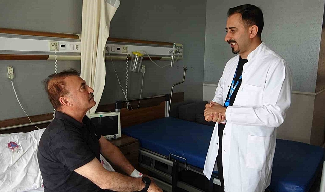 Van'da kullanılan tedavi yöntemi canlı olarak yayınlandı