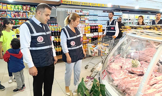 Van'da Kurban Bayramı öncesi market denetimi