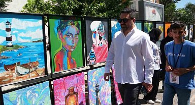 Van'da Yusuf Gökçenay BİLSEM yılsonu sergisi beğeni topladı