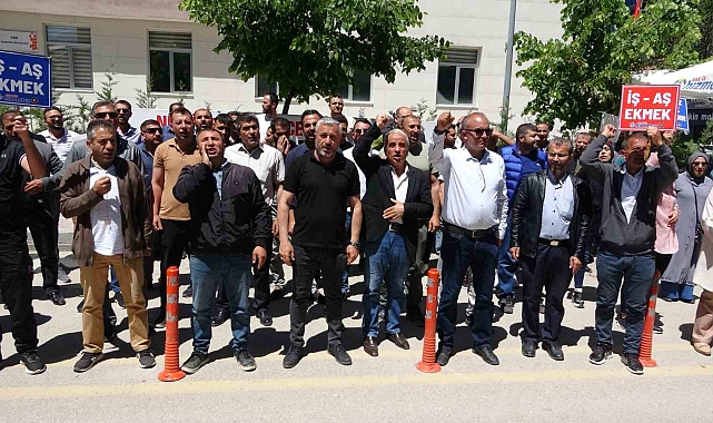 Van'daki işçilerin eylemi bir aydır devam ediyor