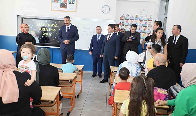 "Verimli bir eğitim yılını geride bıraktık" Vali Çelik
