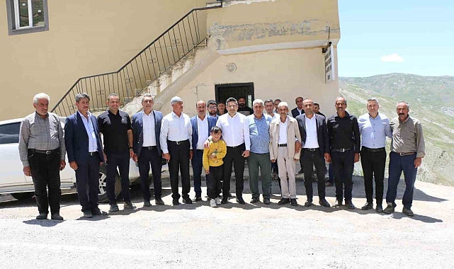 Yapımı devam eden hizmetleri  yerinde inceledi Kaymakam Özçelik