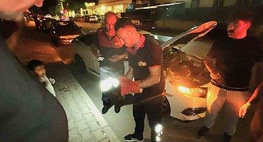 Yavru kedi kurtarıldı!