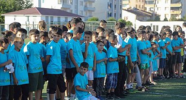 Yaz spor okullarının açılışı yapıldı Genç'te