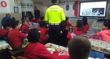 Yedibin kişiye yakın öğrenciye trafik güvenliği eğitimi verildi