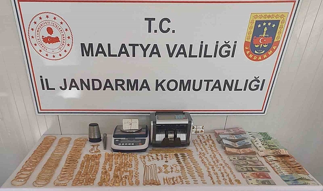 6 milyonluk kaçak altın operasyonu Jandarmadan