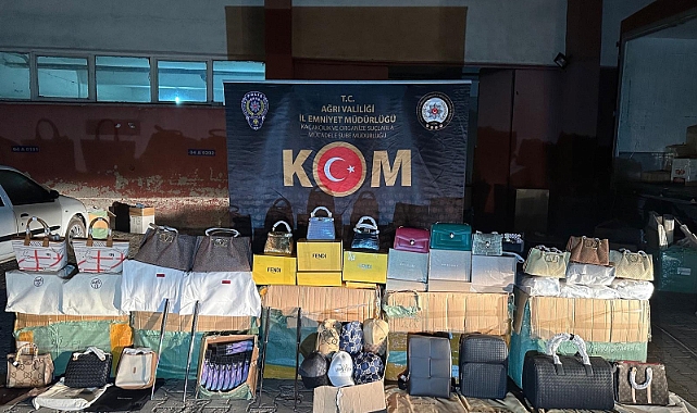 Ağrı’da 30 Milyon 500 Bin Türk Lirası olan gümrük kaçağı malzemeler ele geçirildi