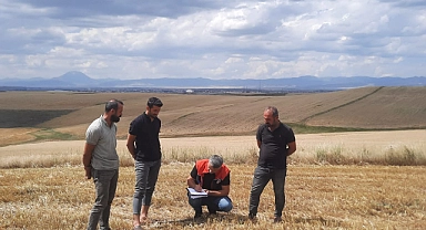 Ağrı’da Biçerdöver Hasat Kontrolleri Devam Ediyor