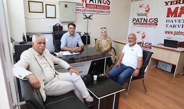 Ağrı Gazeteciler Cemiyeti Yönetiminden Gazetemize Ziyaret