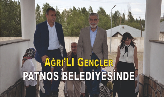 Ağrılı Gençler  PATNOS BELEDİYESİNDE