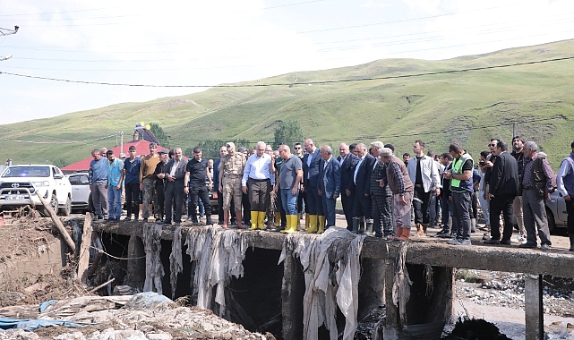 Ağrı Valisi Koç:"En kısa sürede yaralar sarılacak"