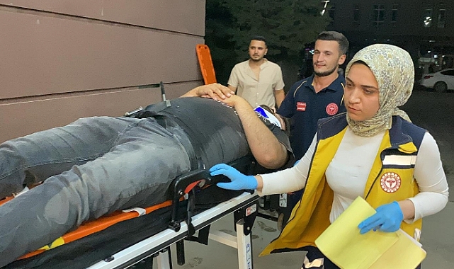 Aniden yola çıkan köpek kazaya neden oldu: 1 yaralı