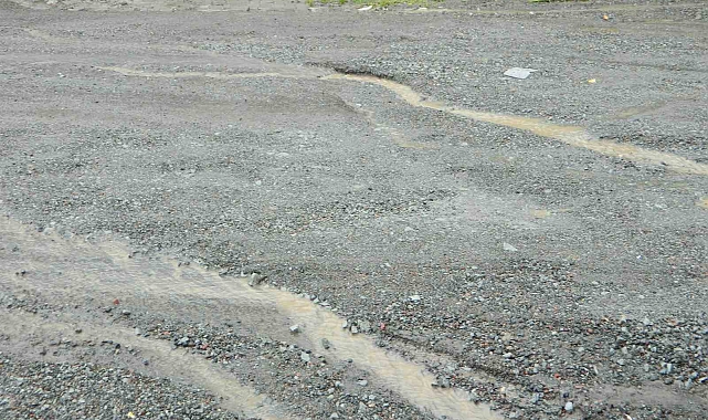 Ardahan Posof'ta sağanak yağış ve dolu etkili oluyor