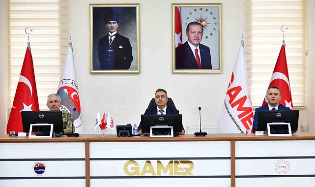 Ardahan'da Asayiş ve Koordinasyon toplantısı gerçekleştirildi