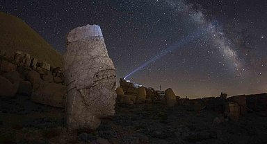 Avrupa Uzay Ajansı Van'da çekileb gökyüzü fotoğraflarını paylaştı