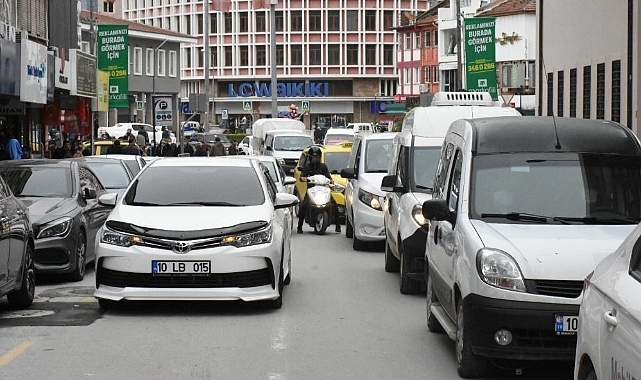 Balıkesir’de Haziran ayında araç sayısı 613 bin 784 oldu
