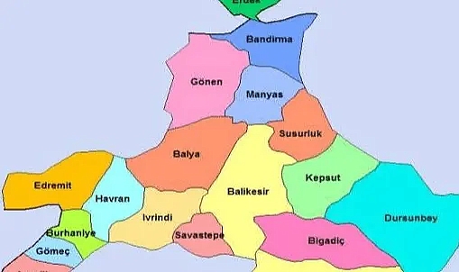 Balıkesir'in En Büyük ve En Küçük İlçeleri