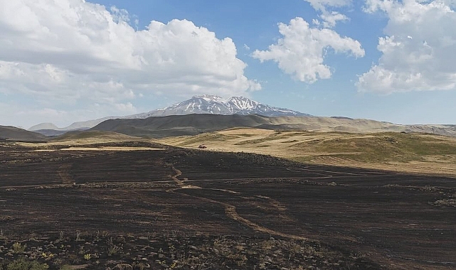 Başkan Taşkın yangın bölgesinde incelemelerde bulundu