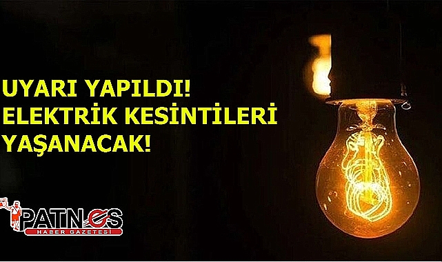 Batman'da belirli saatlerde elektrik kesilecek