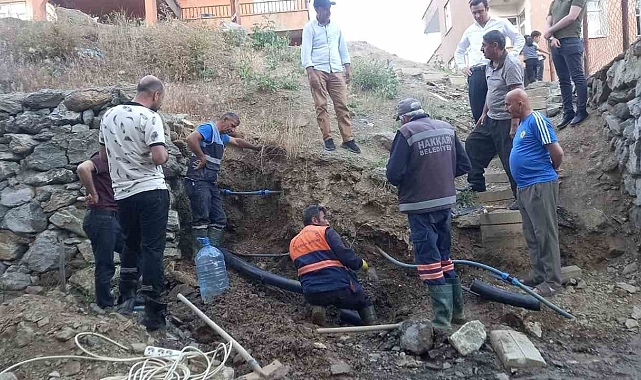 Belediye ekipleri ayda 200 su arızasına müdahale ediyor
