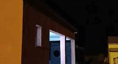 Beni takip ediyorlar diyerek çiftliğin üzerinde uçan drone'a ateş etti