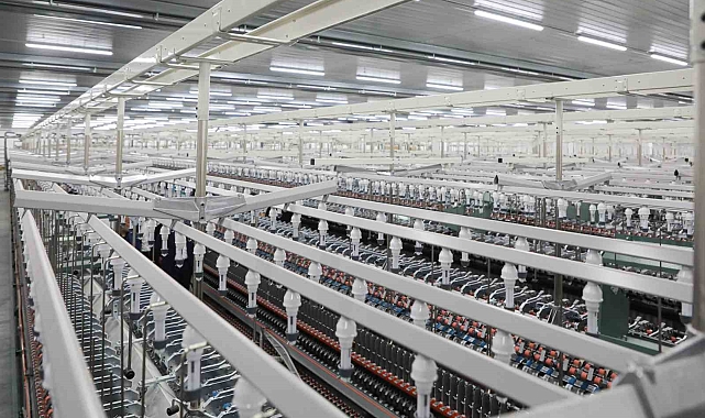 Birlis'te yeni açılan iplik fabrikasına ziyaret