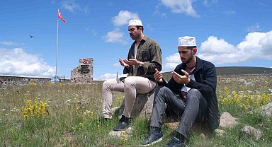 Dumlu Dağları'nda bir şehit yatağı