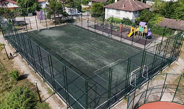 Düzce’de 14 amatör spor sahası yenileniyor