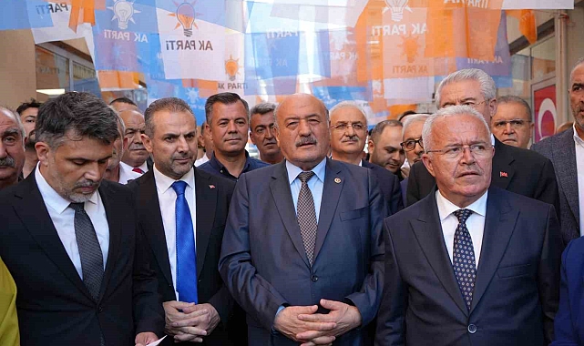 Erzincan İl başkanlığında bayrak değişimi
