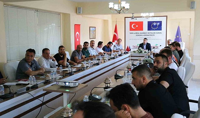Erzincan Toplu Sera Bölgesi alt kullanıcıları ile toplantı yapıldı