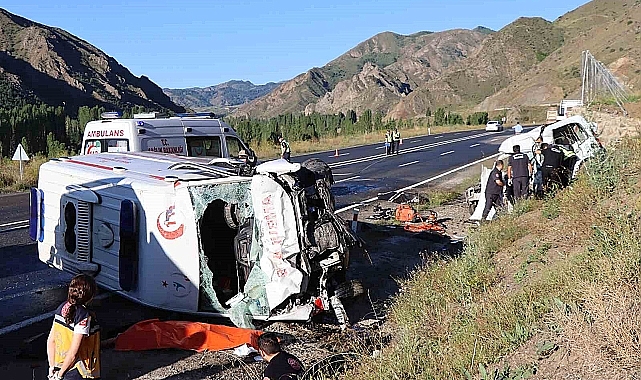 Erzurum'da trafik kazası: 4 ölü, 1 yaralı